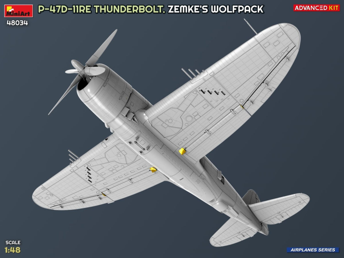 MiniArt 48034 P-47D-11RE Thunderbolt. Zemke&amp;#39;s Wolfpack. Advanced Kit 1/48 – image 4