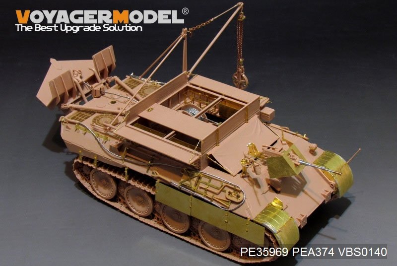 Voyager Model PE35969 WWII German Bergepanther Ausf.A (Early type,Panther A tool holders) Basic For MENG SS-015 1/35 – image 5