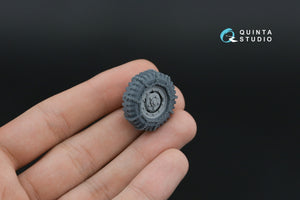Quinta Studio QT35012 Dodge WC Family tyre set with chains (Zvezda) 1/35 – zdjęcie 4