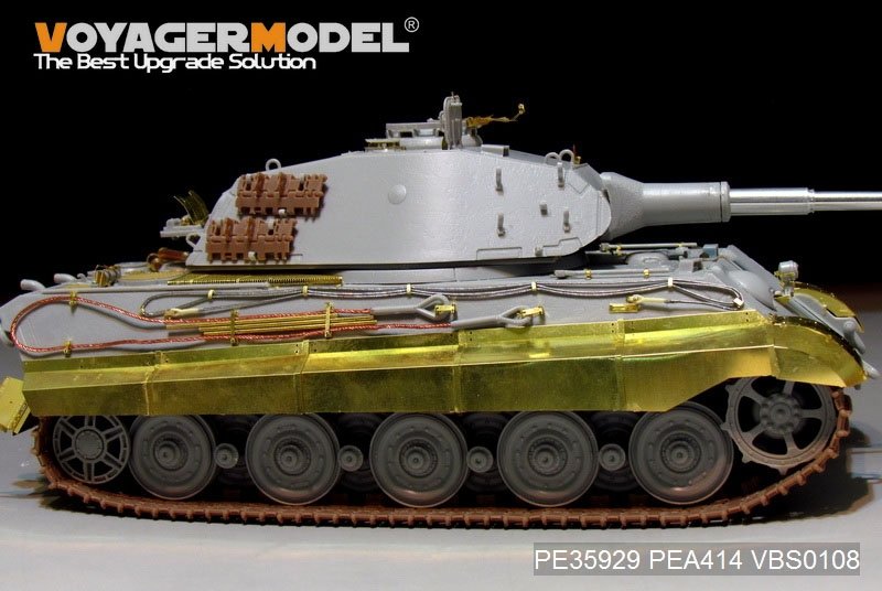 Voyager Model PE35929 WWII German King Tiger (Porsche Turret) For HOBBYBOSS 84530 1/35 – zdjęcie 9