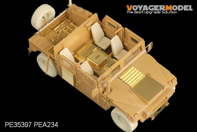 Voyager Model PE35397 Modern USMC HUMVEE M1114 w/CIP/smoke discharge for Bronco 35080 1/35 – image 16