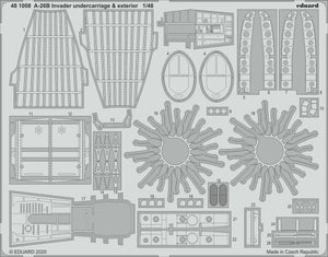 Eduard 481008 A-26B Invader undercarriage &amp;amp; exterior for ICM 1/48