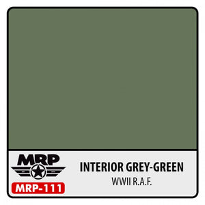 MR. Paint MRP-111 INTERIOR GREY GREEN WWII RAF 30ml
