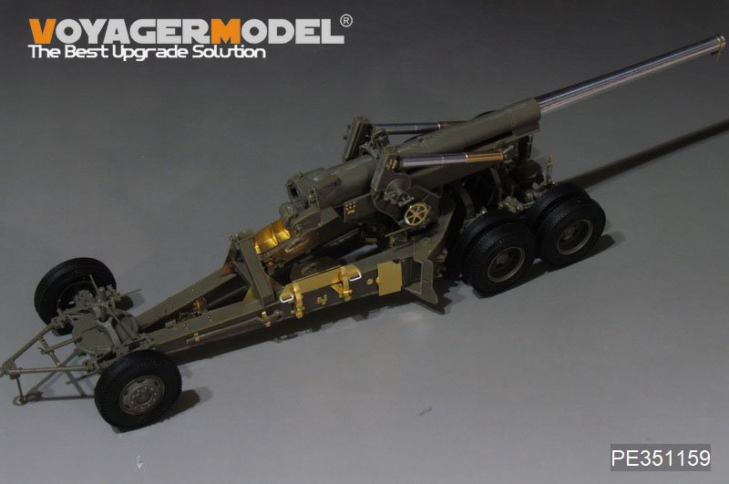 Voyager Model PE351159 WWII M1A1 155mm Cannon Long Tom Basic(For AFV 35295) 1/35 – zdjęcie 2