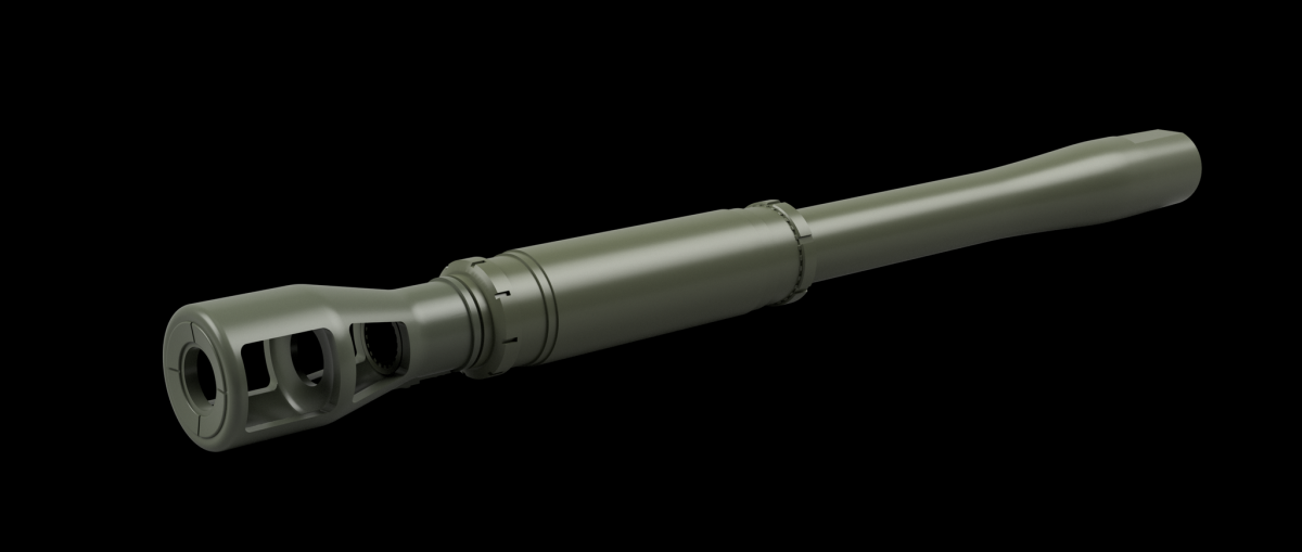 Panzer Art GB35-156 BK 90L/40 Gun barrel for Kanonenjagdpanzer 90 (KaJaPa) 1/35 – image 3