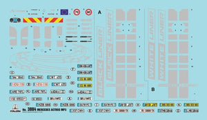Italeri 3884 Mercedes-Benz Actros MP3 1/24 – zdjęcie 13