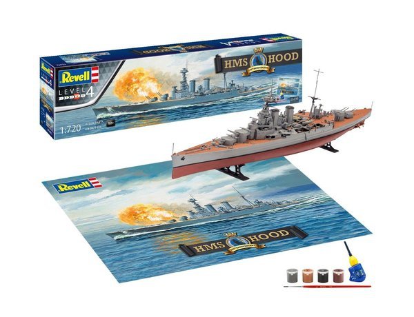 Revell 05693 HMS Hood 100th Anniversary 1/720