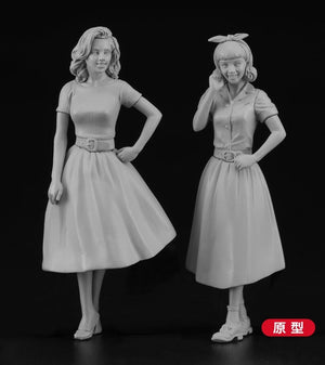 Hasegawa FC10 50&amp;#39;s American Girls Figure 1/24 – image 5