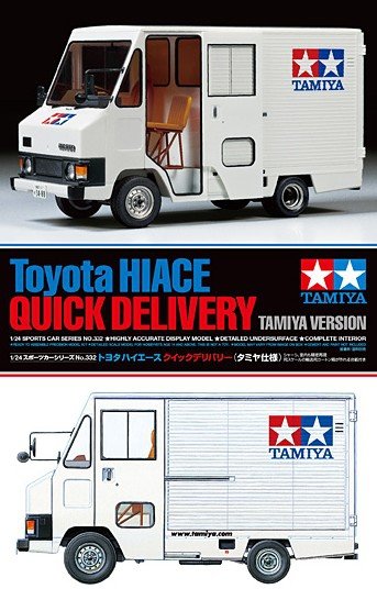 Tamiya 24332 Toyota Hiace Quick Delivery 1/24