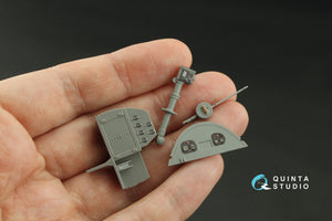 Quinta Studio QD35127 Nakajima B5N2 Kate 3D-Printed coloured Interior on decal paper (Border Model) 1/35 – zdjęcie 8