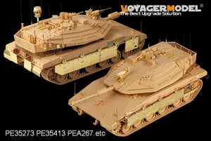 Voyager Model PE35414 Modern Merkava Mk.IV LIC MBT side skirt For ACADEMY 13227 1/35 – immagine 5