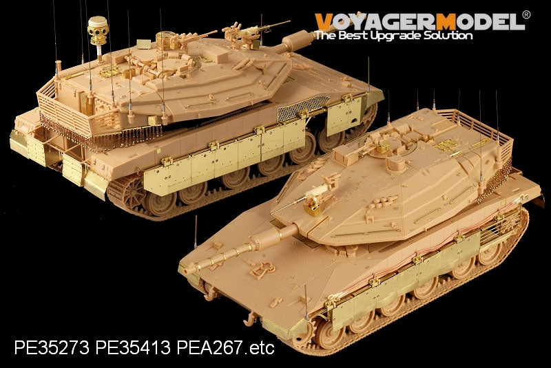 Voyager Model PE35414 Modern Merkava Mk.IV LIC MBT side skirt For ACADEMY 13227 1/35 – immagine 5