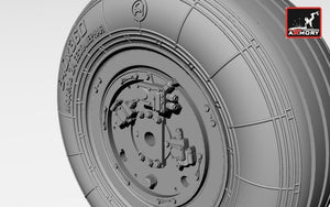 Armory Models AW32003 Sukhoj Su-25 Frogfoot wheels 1/32 – zdjęcie 5