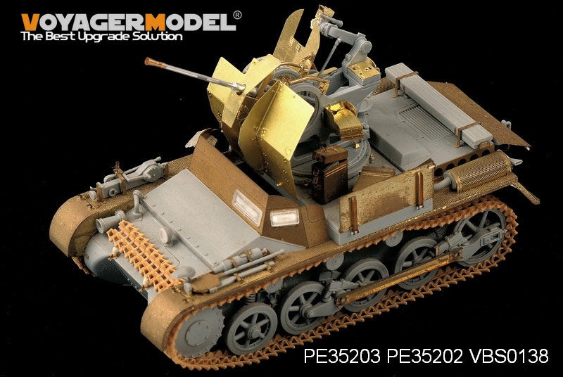 Voyager Model PE35203 FLAK Panzer I Ausf A For DRAGON 6220 1/35 – zdjęcie 2