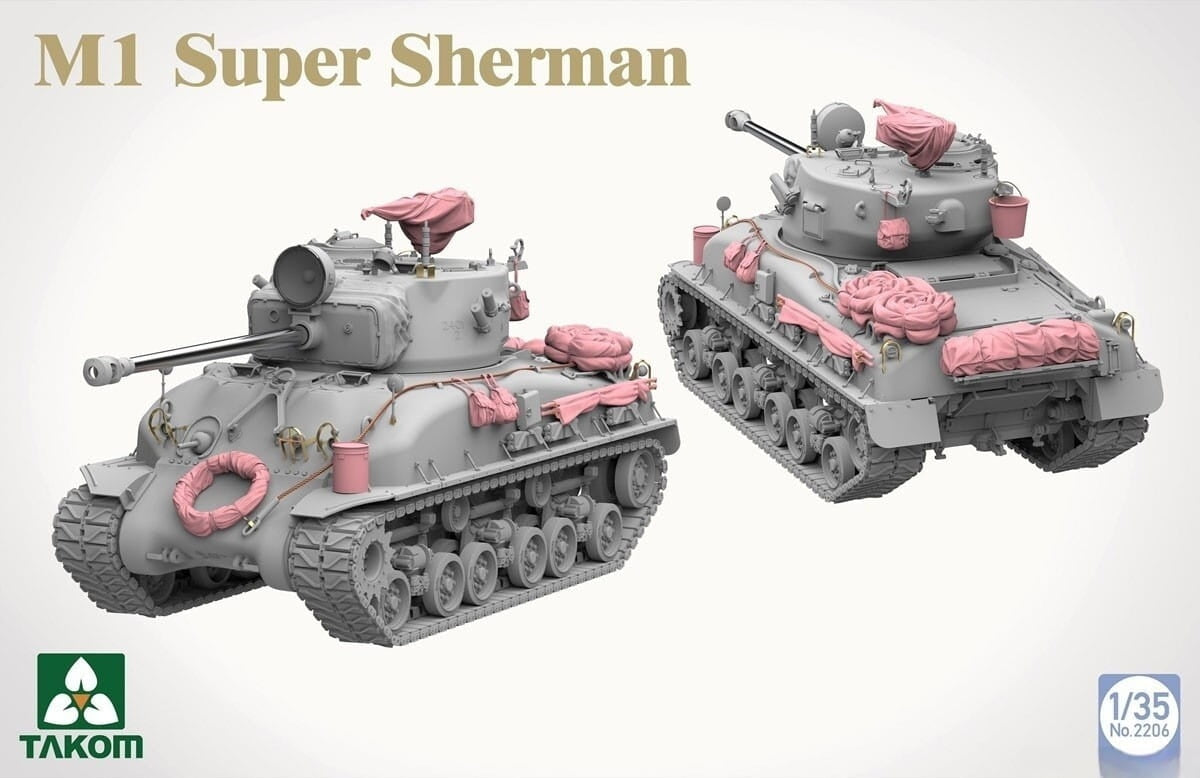Takom 2206 M1 Super Sherman 1/35 – zdjęcie 3