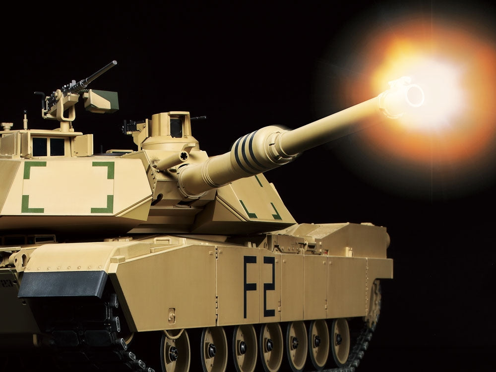 Tamiya 56041 R/C U.S. MAIN BATTLE TANK M1A2 ABRAMS FULL-OPTION COMPLETE KIT 1/16 – Bild 3