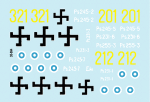 Star Decals 35-894 Finnish tanks in WW2 part 4 1/35 – zdjęcie 3