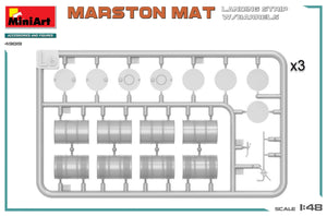 MiniArt 49019 MARSTON MAT LANDING STRIP w/BARRELS 1/48 – image 3
