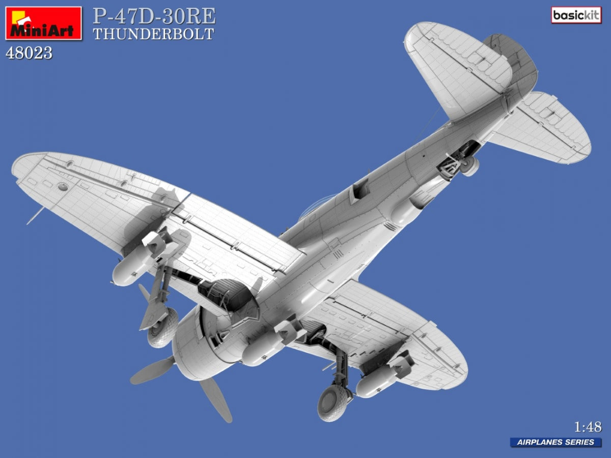 MiniArt 48023 P-47D-30RE THUNDERBOLT. BASIC KIT 1/48 – zdjęcie 11