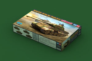 Hobby Boss 84530 German Sd.Kfz.182 King Tiger Porsche Turret w/ Zimmerit 1/35 – image 2
