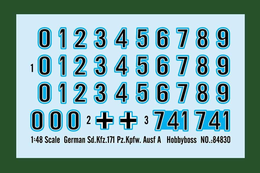 Hobby Boss 84830 German Sd.Kfz.171 Pz.Kpfw.Ausf A 1/48 – zdjęcie 5