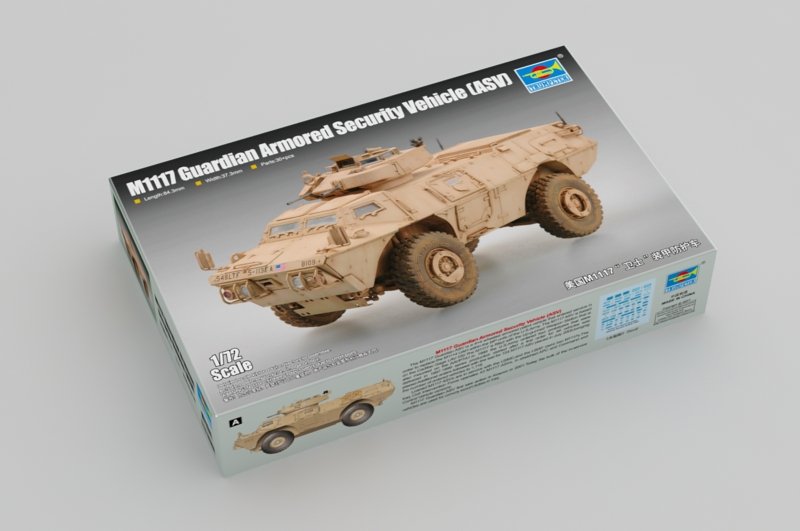 Trumpeter 07131 M1117 Guardian Armored Security Vehicle (ASV) 1/72 – Bild 2
