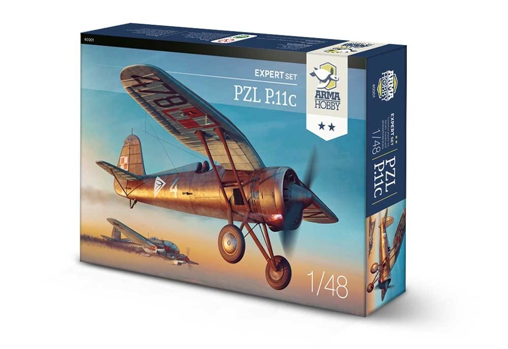 Arma Hobby 40001 PZL P.11c Expert Set 1/48 – zdjęcie 2
