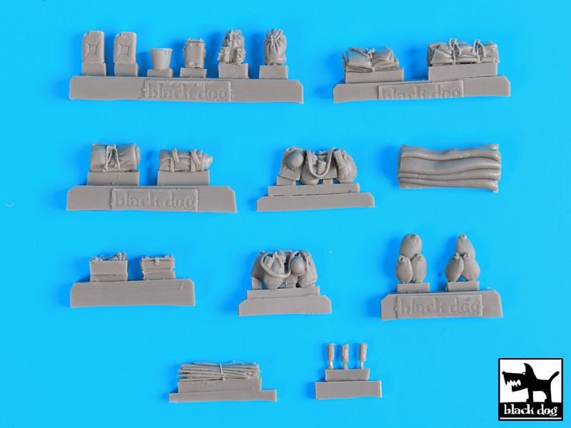 Black Dog T72077 Sd.Kfz.251 accessories set for Dragon 1/72 – zdjęcie 6