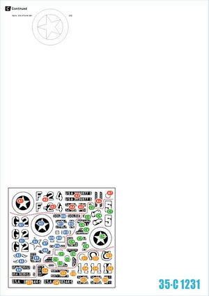 Star Decals 35-C1231 US M4A1 75mm Sherman 1/35 – image 2