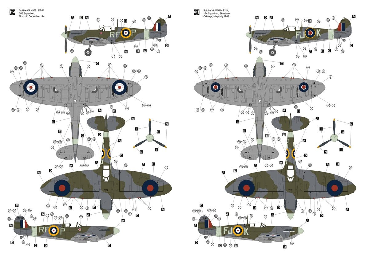 Hobby 2000 32003 Supermarine Spitfire VA 1/32 – zdjęcie 7