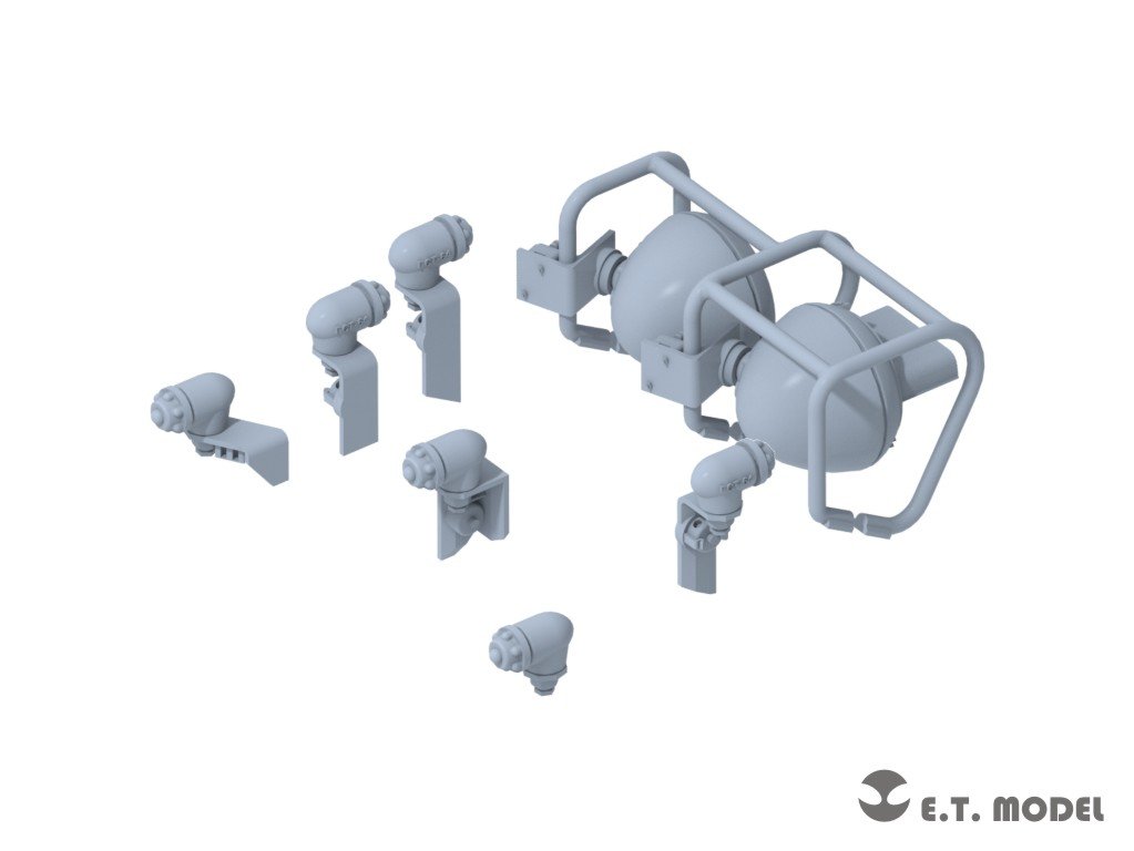 E.T. Model P35-258 Lights Set for PLA Type 59 Medium Tank ( 3D Print ) 1/35 – zdjęcie 3