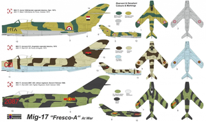 Kovozavody Prostejov KPM4826 MiG-17 „Fresco-A“ At War 1/48 – zdjęcie 2
