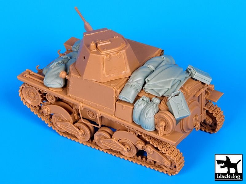Black Dog T35114 Carro Armato L6 accessories set 1/35 – zdjęcie 5