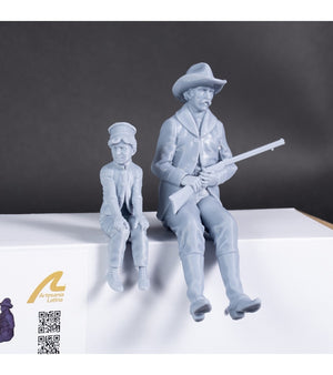 ARTESANIA LATINA 20345F Metalowe Figurki Wild West 4 szt - 1/12