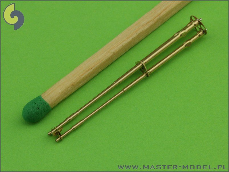 Master AM-48-056 M197 - Three-barrelled rotary 20mm cannon - turned barrels with etched barrel clamps - used on AH-1 Cobra 1/48 – Bild 2