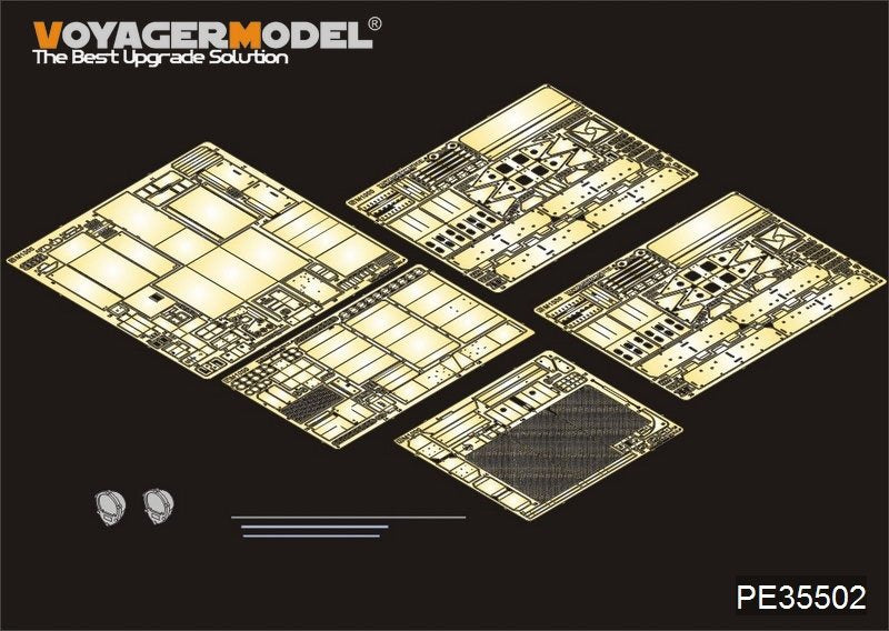 Voyager Model PE35502 Modern U.S. M1000 Trailer basic for HOBBYBOSS 85502 1/35