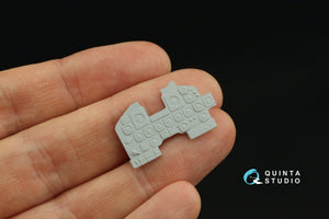 Quinta Studio QD32242 US WWII Cockpit instrument gauges with bezels 3D-Printed &amp;amp; colored Interior on decal paper (All Kits) 1/32 – image 7