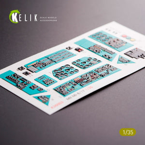 KELIK K35003 MI-8MT/MI-17 INTERIOR 3D DECALS FOR TRUMPETER KIT 1/35 – zdjęcie 2