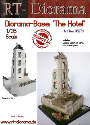 RT-Diorama 35278 Diorama-Base: &amp;quot;The Hotel&amp;quot; 1/35