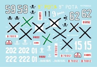 Star Decals 35-C1107 Axis &amp;amp; Eastern European Tank Mix 1 1/35 – zdjęcie 3