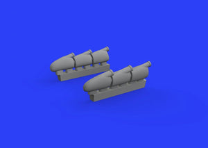 Eduard 648456 Spitfire Mk. I exhaust stacks 1/48 TAMIYA – zdjęcie 2