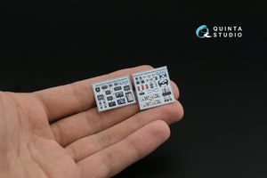 Quinta Studio QDS-43001 KAMAZ-43509 3D-Printed colored Interior on decal paper (Zvezda) (Small version) 1/43 – image 3