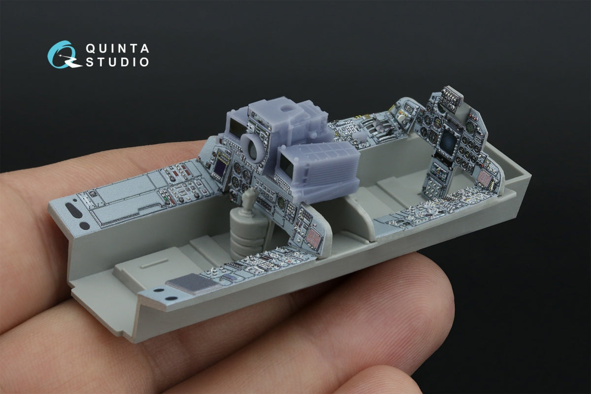 Quinta Studio QD+48519 Tornado ECR 3D-Printed colored Interior on decal paper (Italeri) (with 3D-printed resin parts) 1/48 – image 12