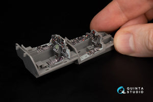 Quinta Studio QD+48371 F-4E with DMAS 3D-Printed &amp;amp; colored Interior on decal paper (Meng) (with 3D-printed resin parts) 1/48 – image 12
