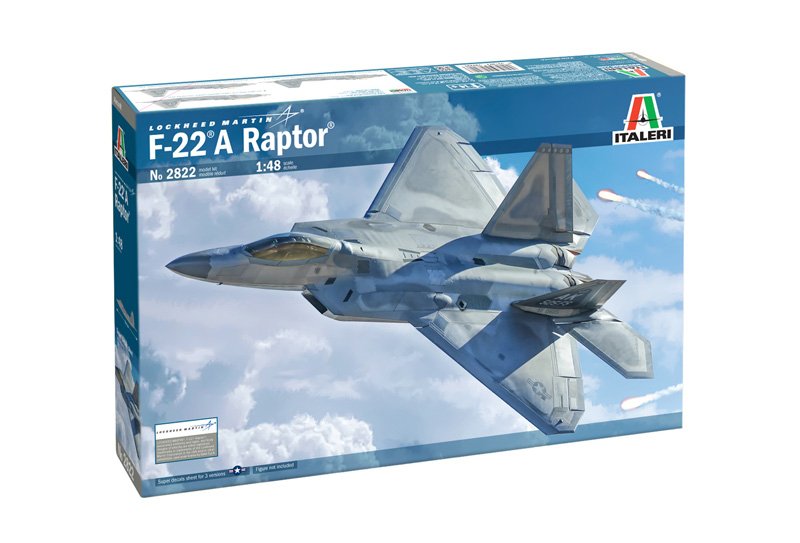 Italeri 2822 F-22 A Raptor 1/48 – zdjęcie 2