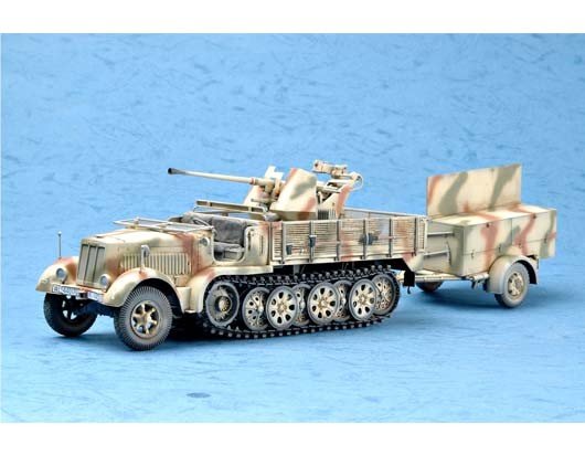 Trumpeter 01525 German 3.7cm Flak 37 auf Selbstfahrlafette Early 1/35 – zdjęcie 2