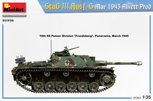 Mini Art 35336 StuG III Ausf. G Mar 1943 Alkett Prod 1/35 – zdjęcie 7