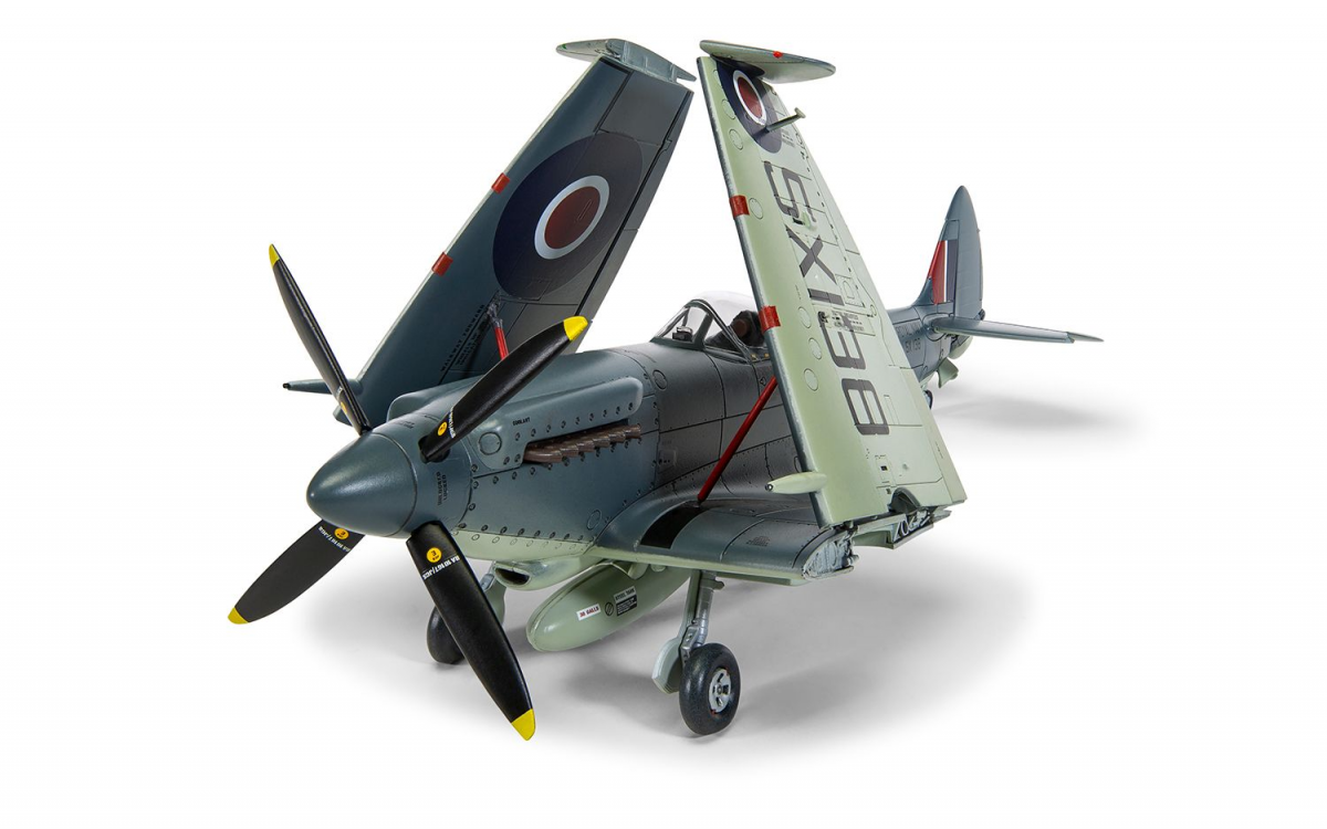Airfix 06102A Supermarine Seafire F.XVII 1/48 – zdjęcie 6