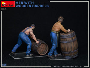 MiniArt 38070 MEN WITH WOODEN BARRELS 1/35 – zdjęcie 4