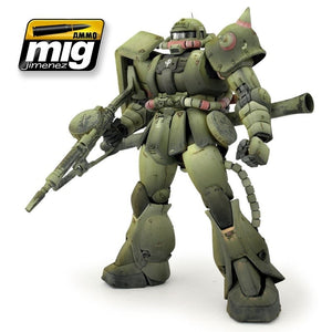 AMMO of Mig Jimenez 7149 GREEN MECHAS COLORS 6x17ml – image 3